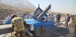 تصادف عجیب وانت نیسان