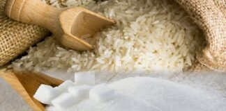 توزیع ۱۶۰ هزار تن برنج و شکر در بازار