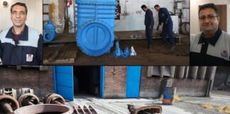 تاسیس و تجهیز کارگاه تعمیر ولوهای صنعتی ذوب آهن