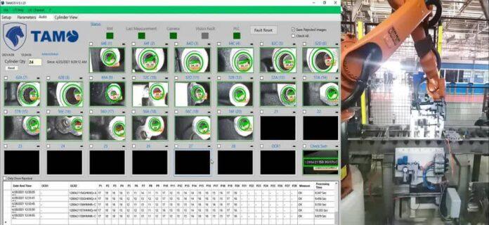 سامانه بینایی تام ایران خودرو