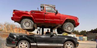 جزئیات انهدام خودروهای آمریکایی