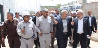 بازدید وزیر صمت از طرحهای توسعه ای مس سرچشمه