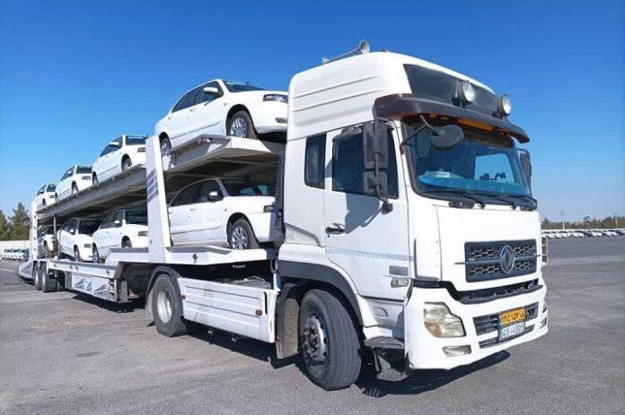 حمل محصولات ایران خودرو