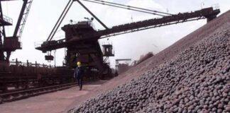 صادرات سنگ آهن زیر صفر است