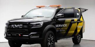 پیکاپ KMC T8 در ناوگان امدادی کرمان موتور