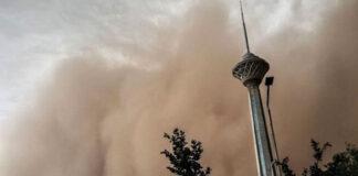 هشدار وزش بادهای شدید در تهران
