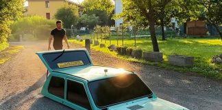 کوتاهترین خودروی جهان رونمایی شد