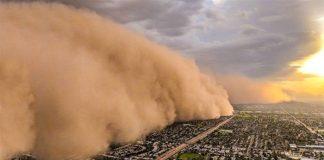 هشدار وقوع طوفان شن در برخی مناطق کشور