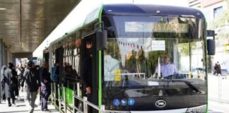 بهترین خدمت رسانی اتوبوسهای گروه بهمن به زائران حرم رضوی