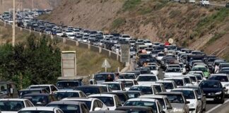 ترافیک سنگین در محورهای هراز و چالوس