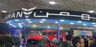 گروه بهمن در نمایشگاه خودرو تبریز حضور یافت