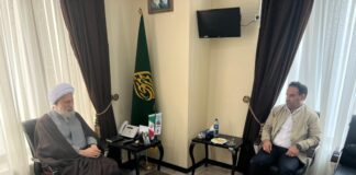 دیدار مدیرعامل فولاد پارس بختگان با نماینده ولیفقیه در استان فارس