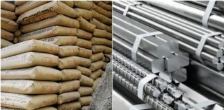 رشد ۵۰ درصدی قیمت سیمان و فولاد