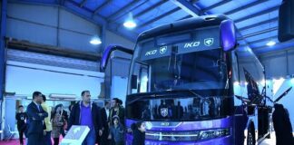 استقبال از اتوبوس بینشهری سریر ایران خودرو دیزل