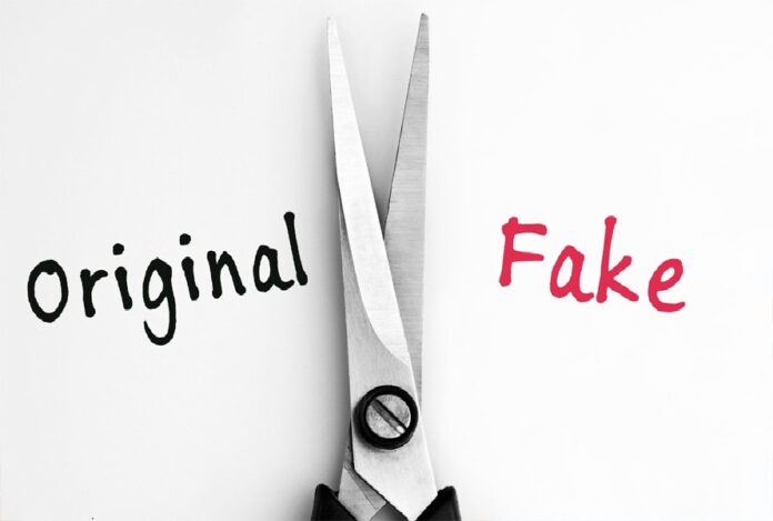 کالای تقلبی و اصلی