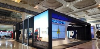 حضور آرین دیزل با محصولات شکموتو در هشتمین نمایشگاه حمل و نقل و لجستیک