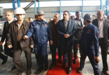 بهرهبرداری از کارخانه کلاف سرمد ابرکوه با سرمایهگذاری چادرملو