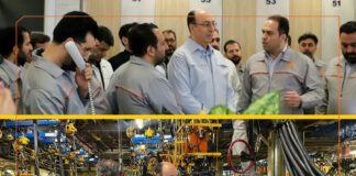 بازدید مدیرعامل سایپا از خطوط تولید