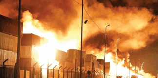 آتش ۴ میلیارد دلاری بندر