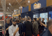 بازدید وزیر صمت از غرفه چادرملو در متافو تبریز