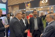 بازدید معاون معدنی وزیر صمت از غرفه چادرملو در متافو تبریز