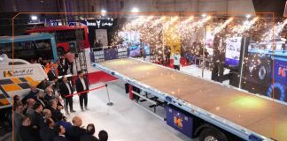 رونمایی از تریلر نسل جدید ایرانکاوه سایپا در نمایشگاه حملونقل مشهد