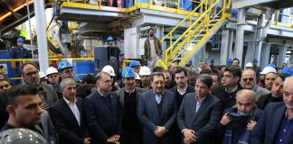 کارخانه تولید مفتول مسی سرچشمه با حضور وزیر صمت افتتاح شد